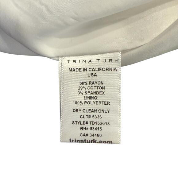 Trina Turk Women’s multicolor abstract tank dress Size 6 - Picture 8 of 10